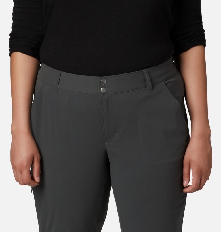 Women's Columbia Saturday Trail Stretch Pants Black | Plus Size CA-BL536